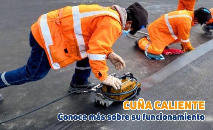 soldadora cuña caliente geomembranas funcionamiento